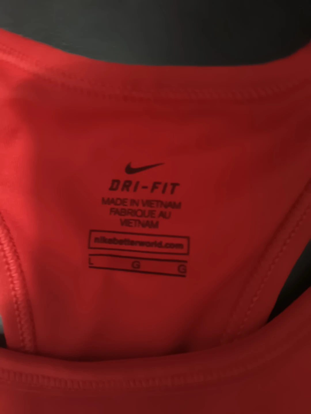 Nike Dri-FIT Sports Bra - Size L - photo 2