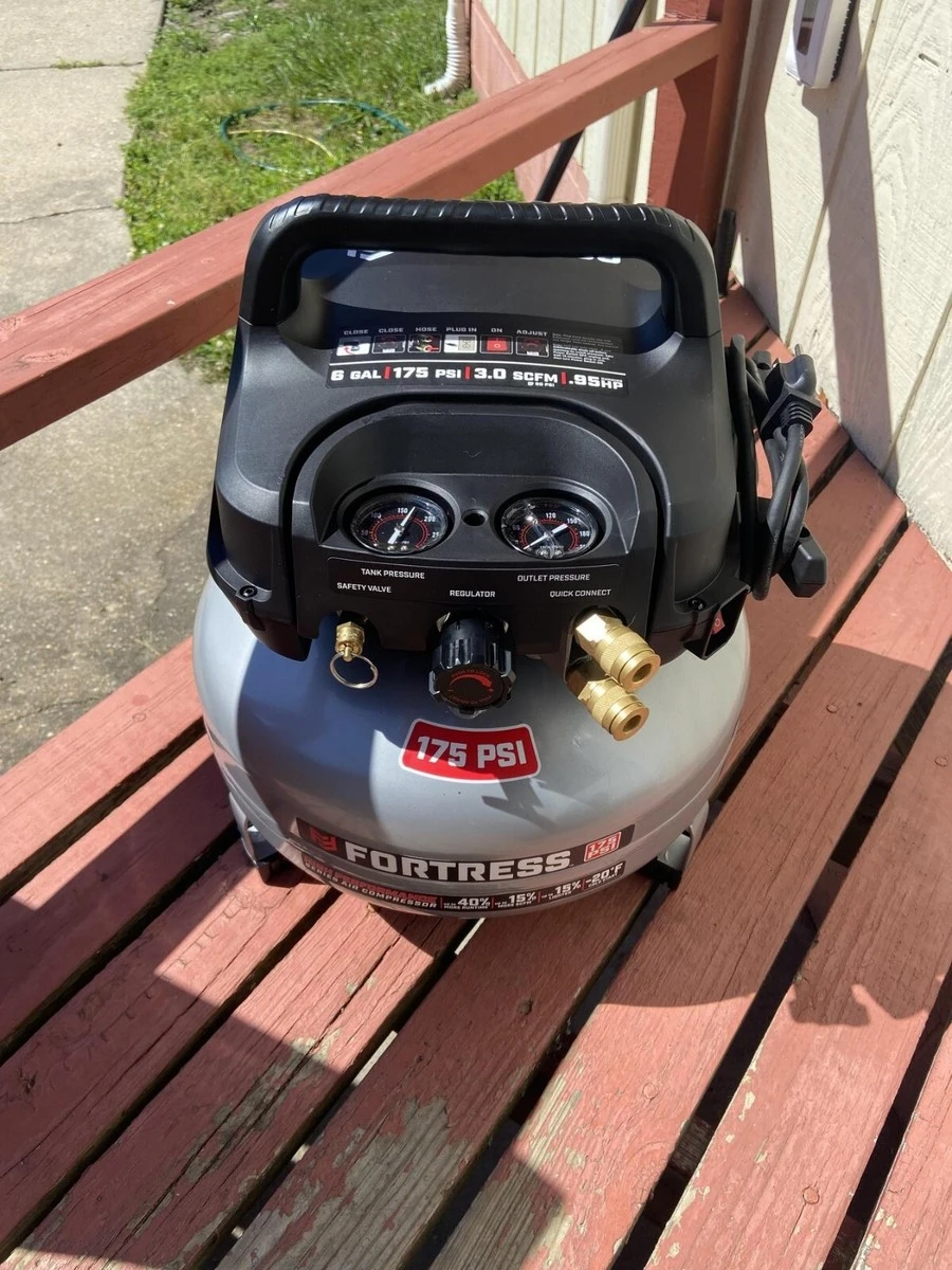 FORTRESS High Performance Portable Air Compressor - photo 3