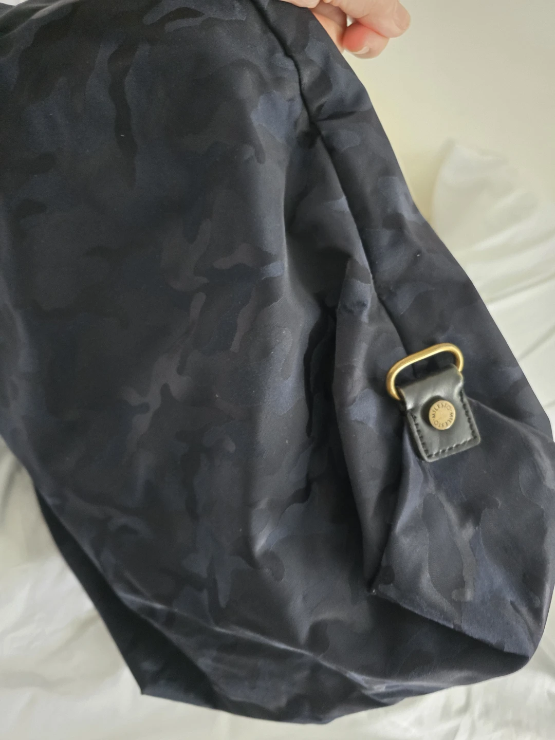 Milesto Japan  Camo Crossbody Bag Blue Mens - photo 5