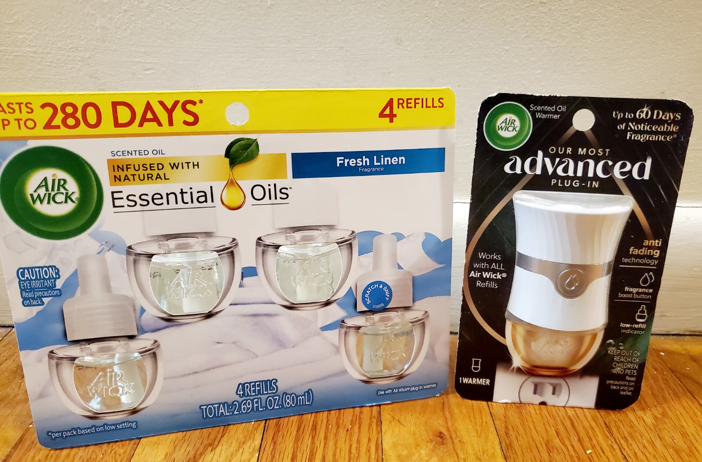 Air Wick Scented Oil Refills + Warmer