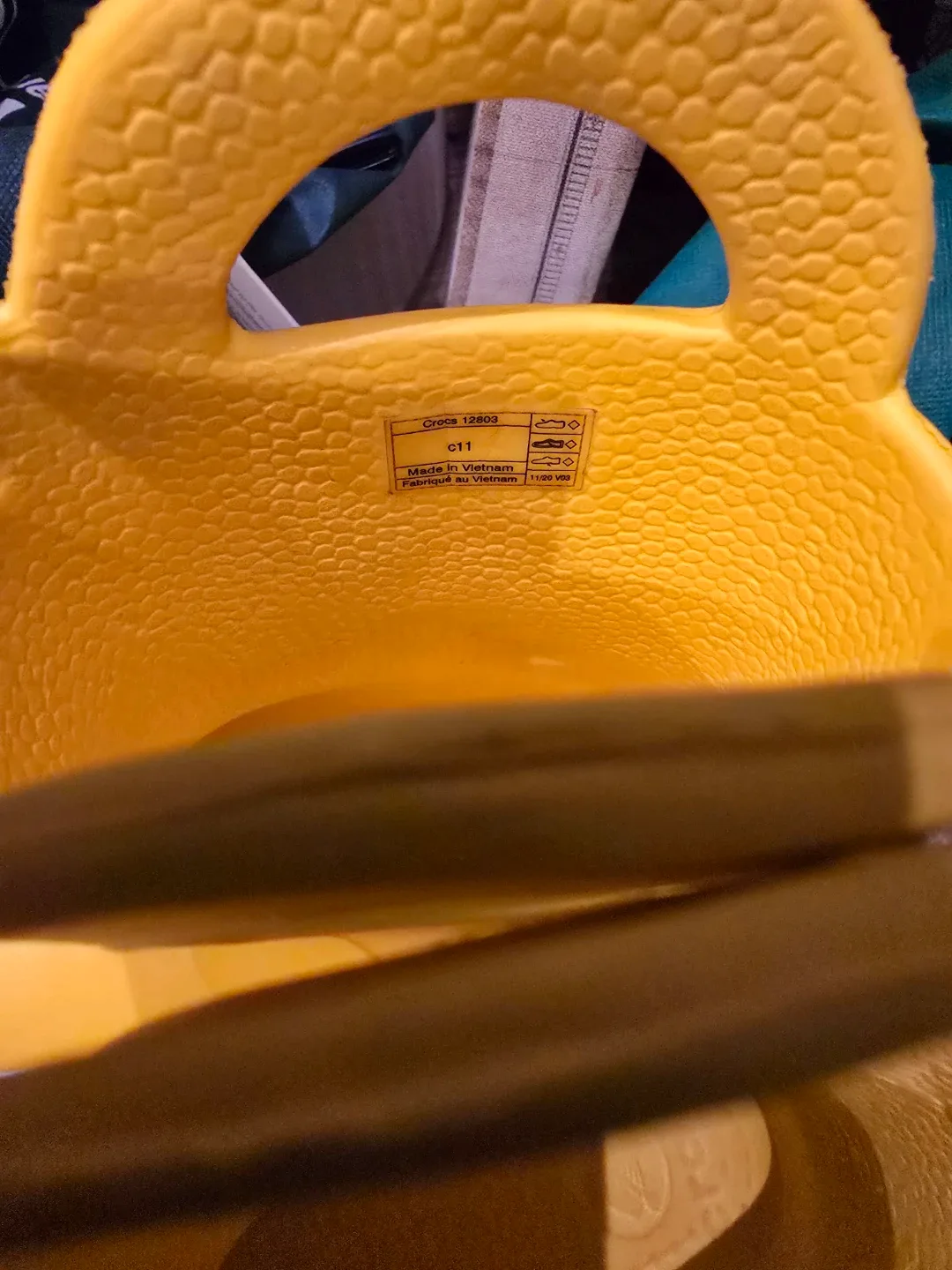 Crocs Handle It Rain Boots Yellow Size 6 image indicator(2)