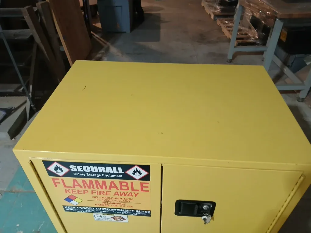 SECORALL Yellow Storage Cabinet - 36" x 42" image indicator(8)