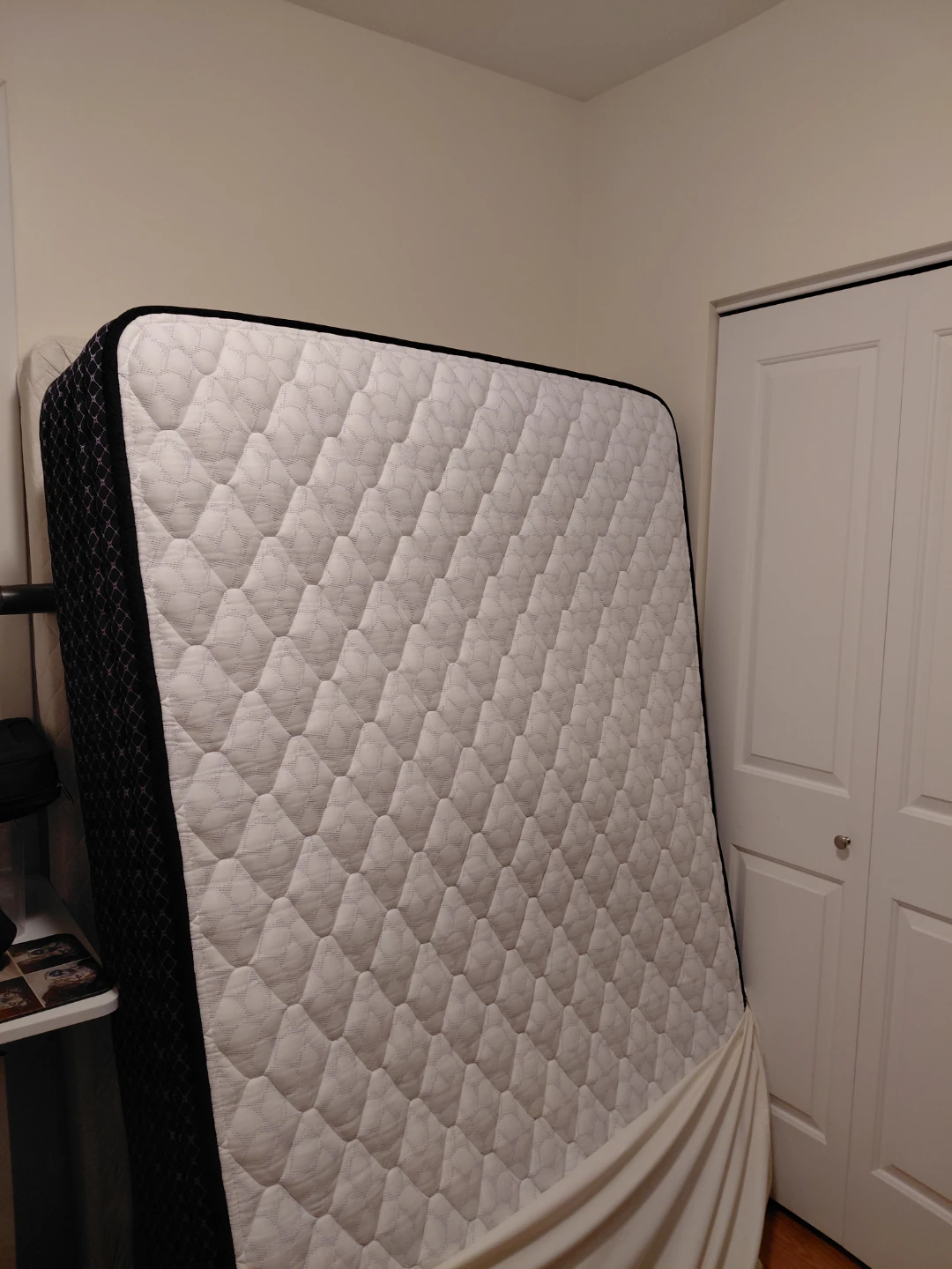 Bed frame, mattress board, foam  full size 12inch mattress - photo 5