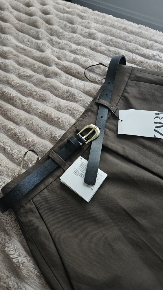 Zara Olive Green Trousers - Size XS - photo 2