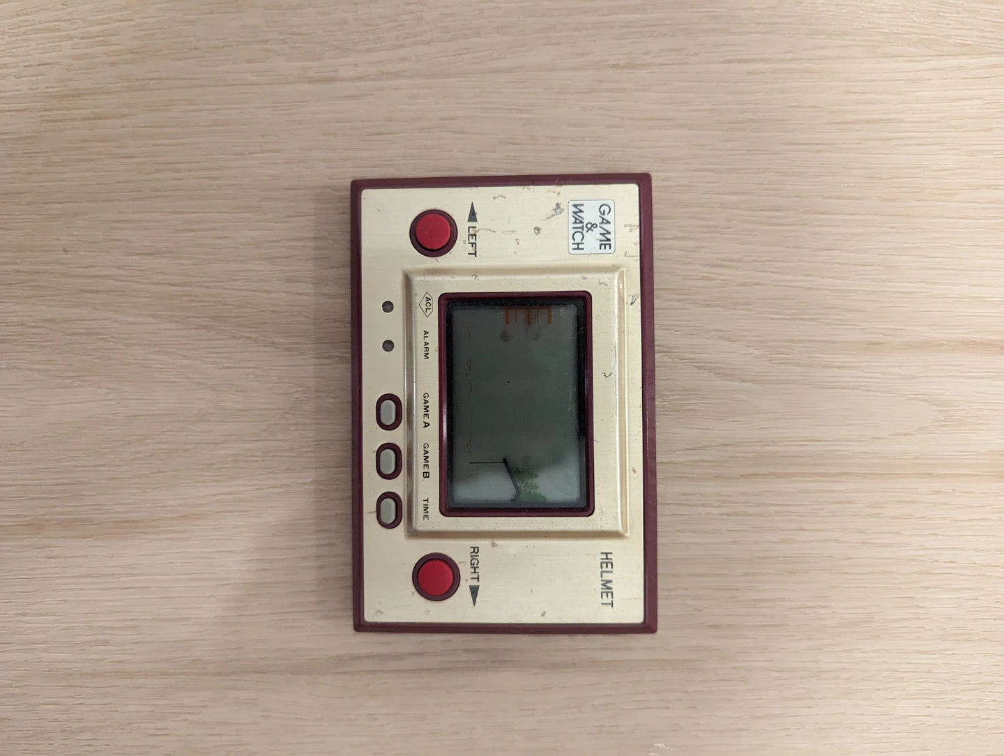 Nintendo Game & Watch Helmet