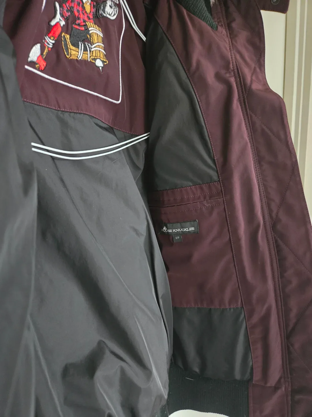 Moose Knuckles Down Bomber Jacket - Size S freshly dry cleaned image indicator(4)