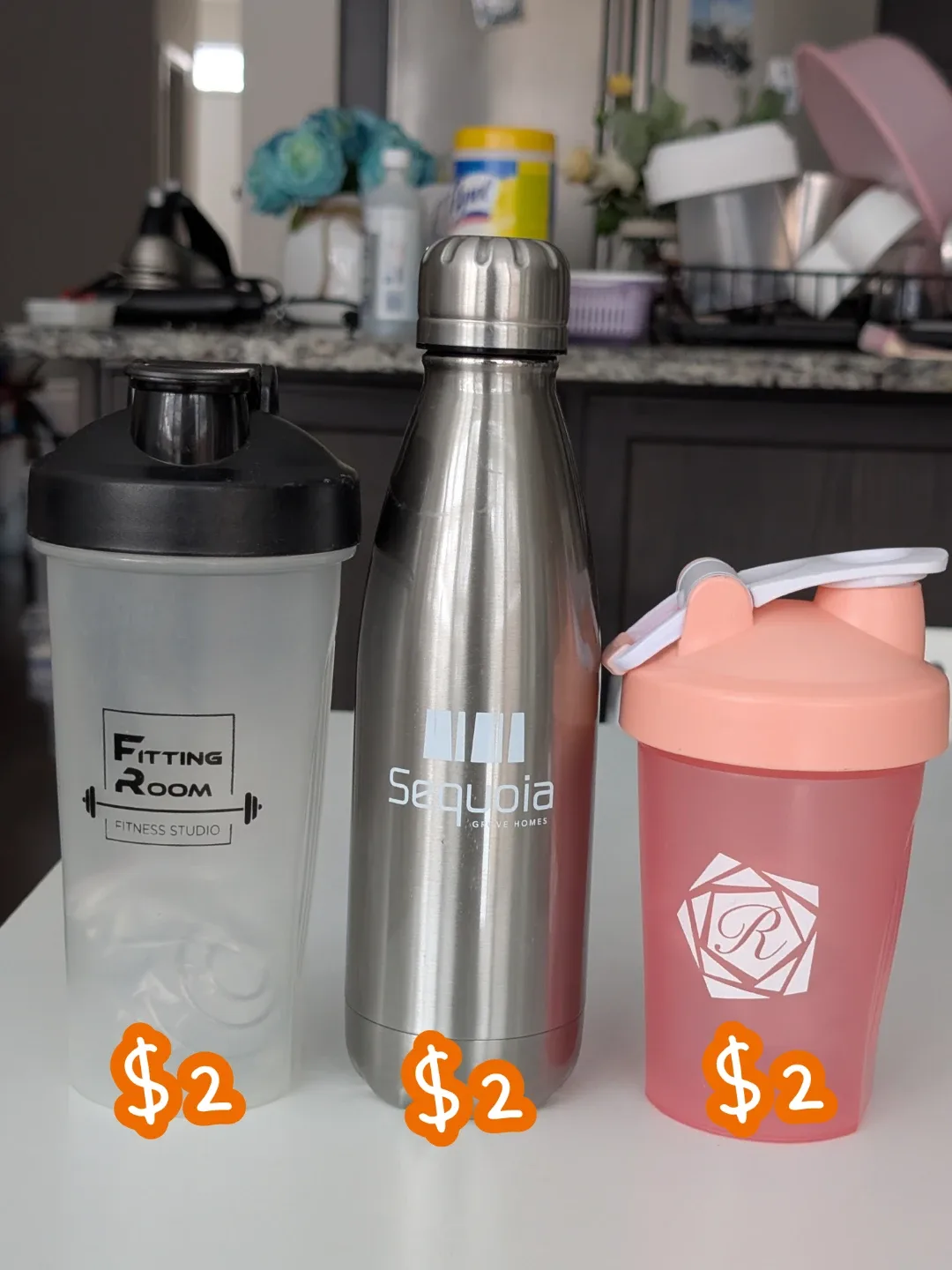 Water Bottles - Fitting Room, Sequoia, Rose