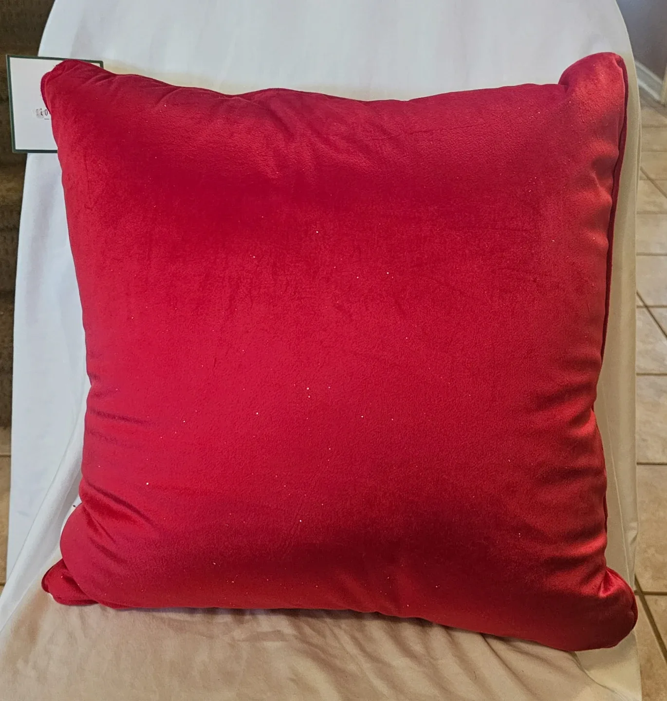 Multi-Coloured Storehouse Santa Claus Christmas Decor Pillow image indicator(3)