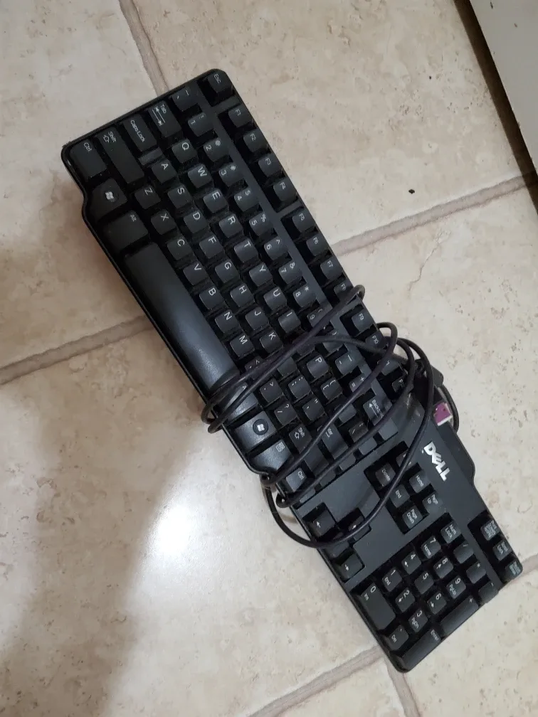 Dell Black Wired Keyboard #Cleanout