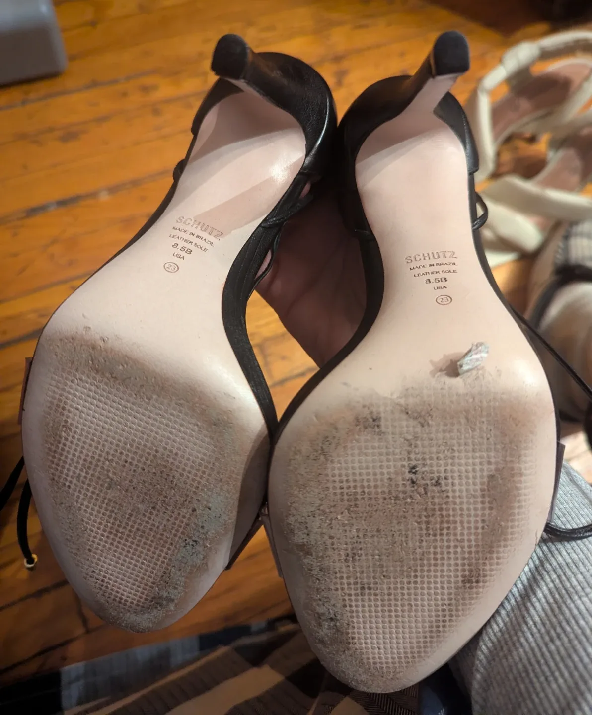 Schutz Black Heels - Size 8.5 image indicator(3)