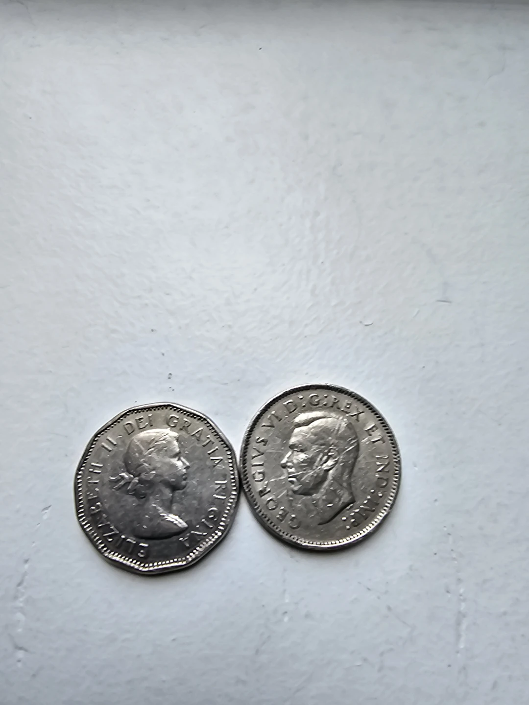 Vintage Canadian 5 Cent Coins - photo 2