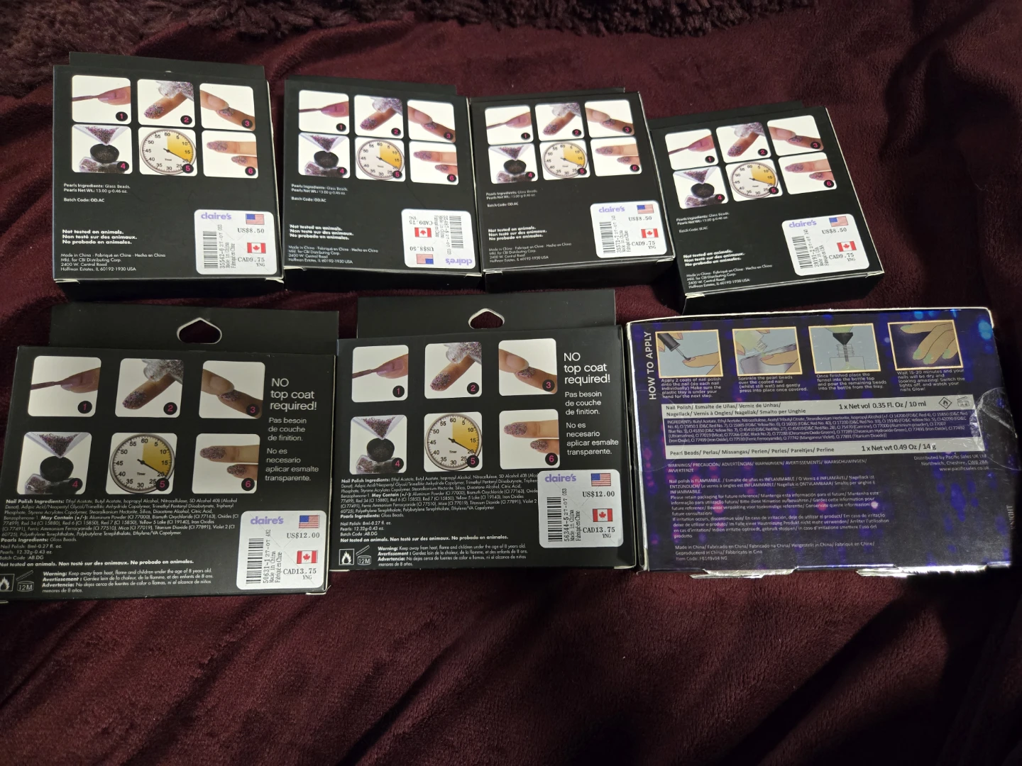 Claire's Nail Pearls Manicure Sets - photo 2
