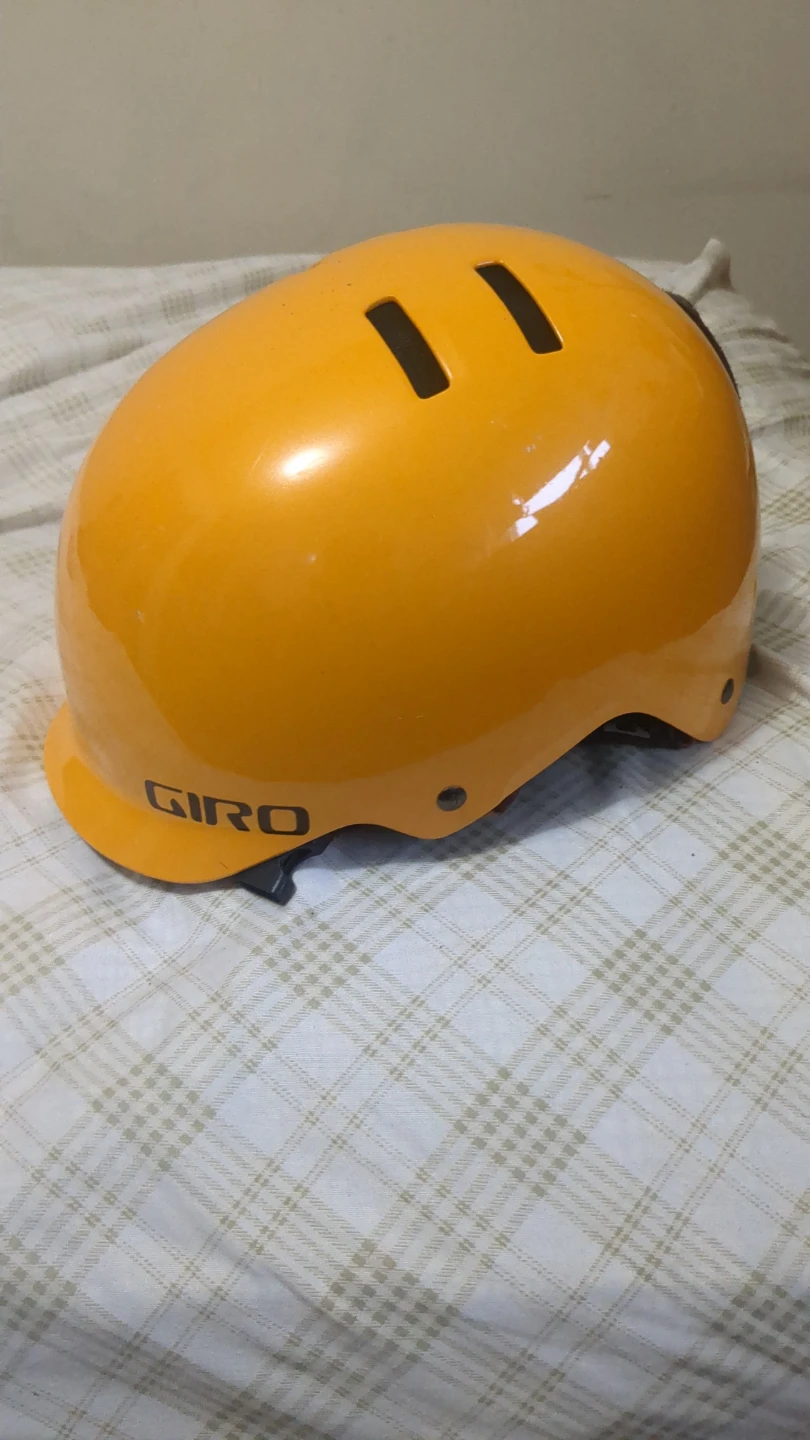 Giro Yellow Helmet