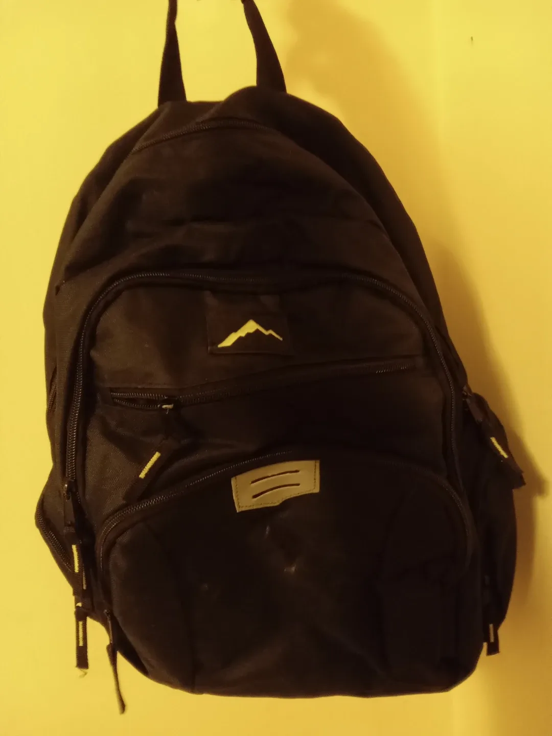Black Black bagpack  multiple pockets