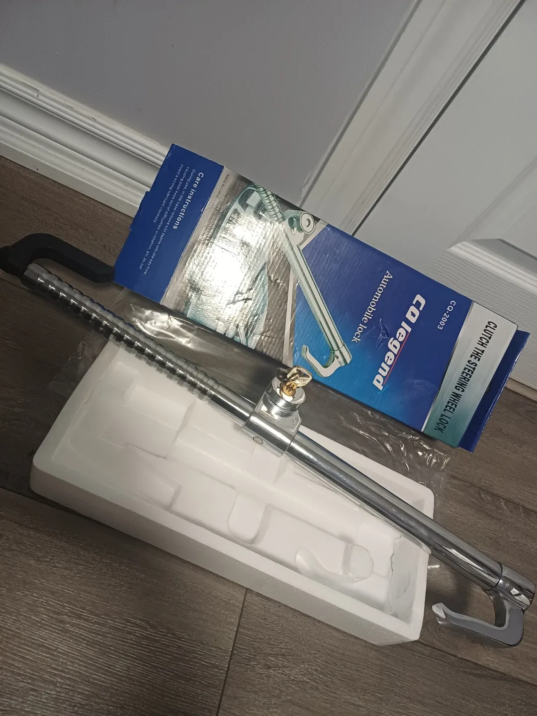 CQ Legend Automobile Lock CQ-2003 - Steering Wheel Lock image indicator(4)