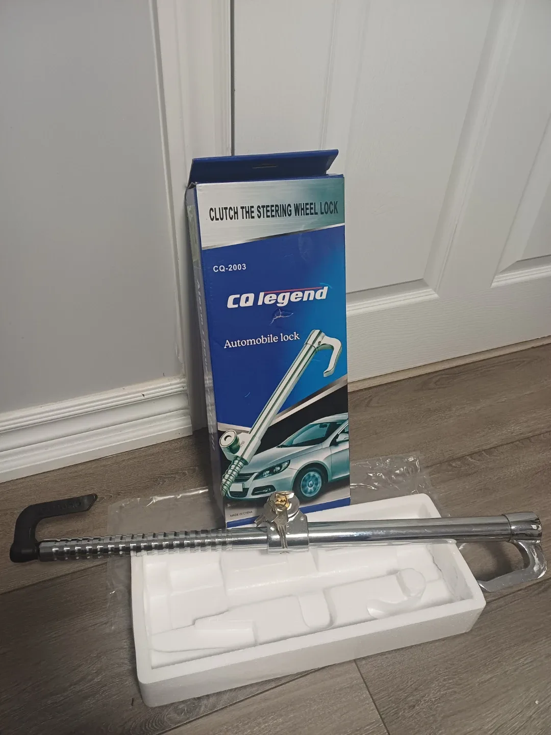CQ Legend Automobile Lock CQ-2003 - Steering Wheel Lock image indicator(6)