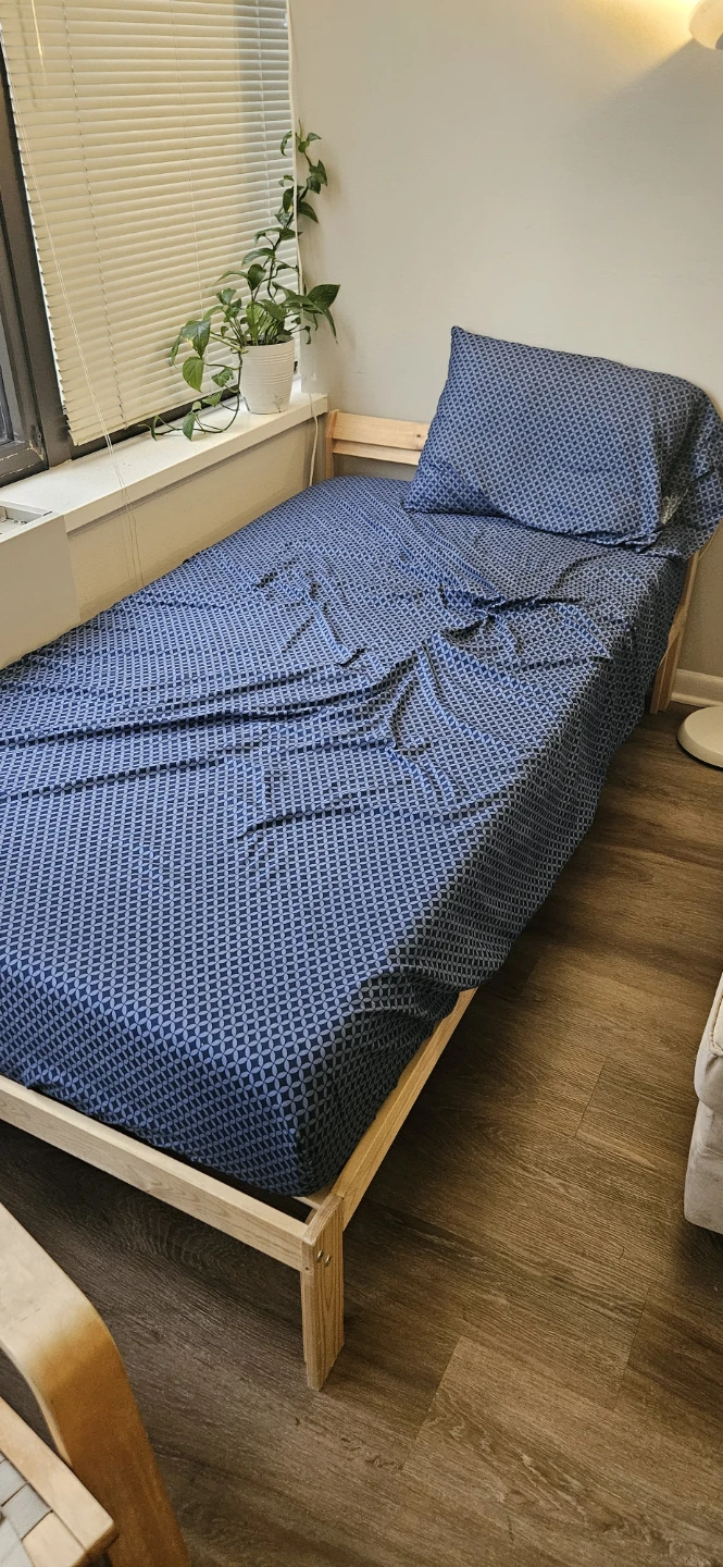 Single Bed Frame & Bed