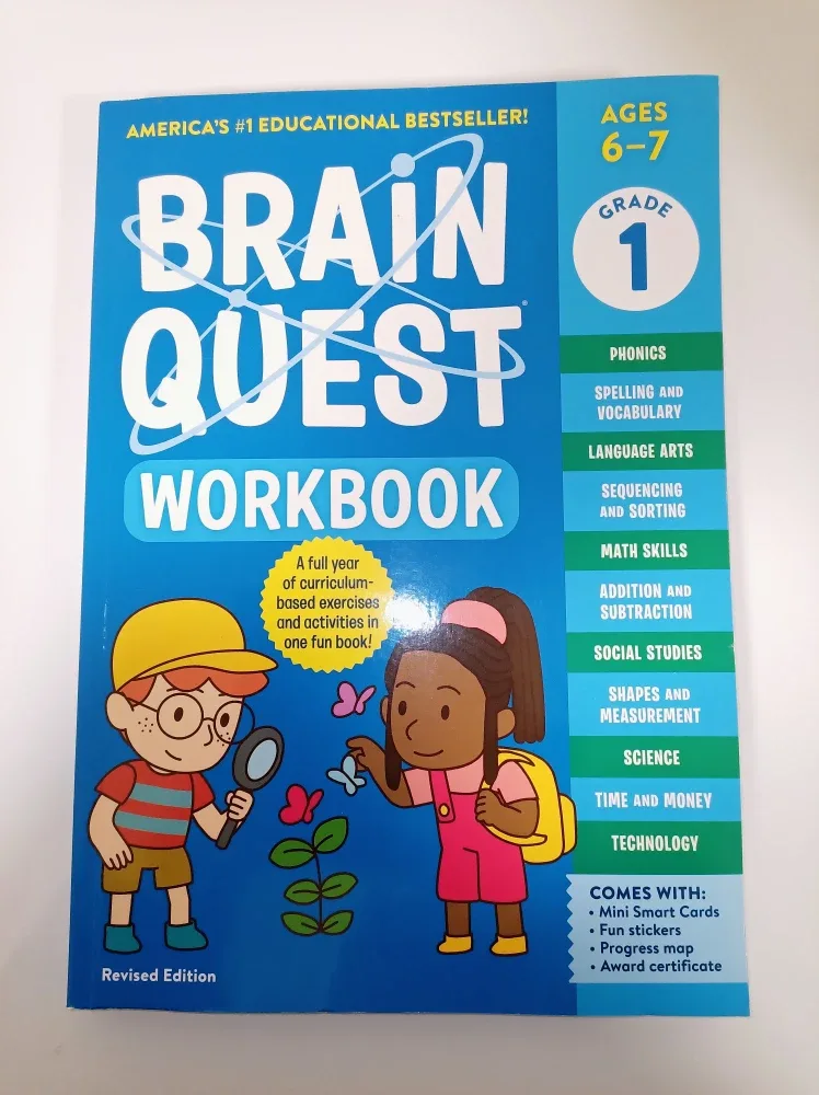New~Brain Quest Workbook 1 #Cleanout