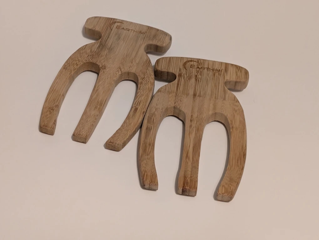 Earth Home Wooden Salad Servers