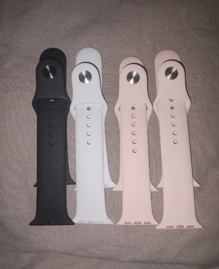 Apple Watch Bands - Black, White, Pink