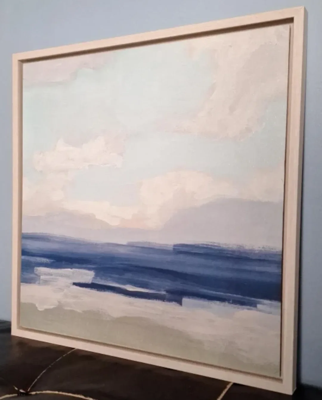 #Cleanout Abstract Ocean Painting