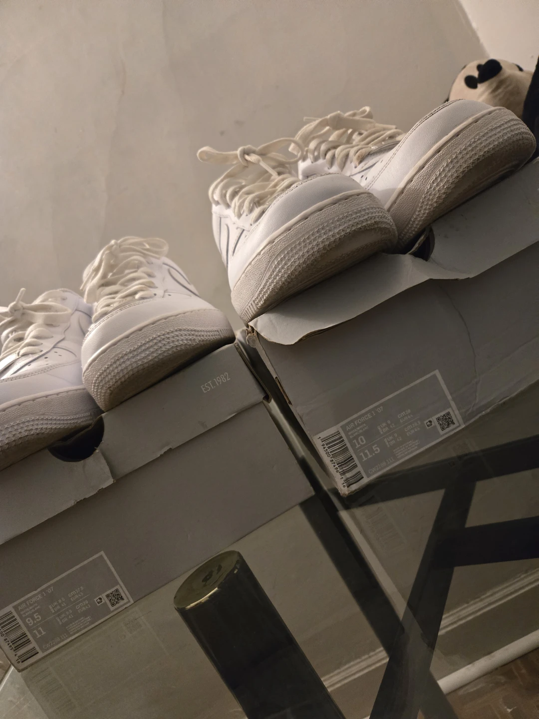 Nike Air Force 1 '07 White - Size 9.5 & 10 - photo 2