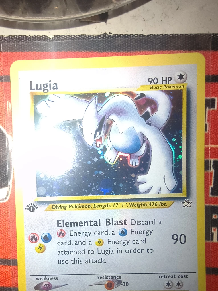 Neo Genesis 1st Edition  Pokémon TCG Lugia  Holo Rare - photo 3