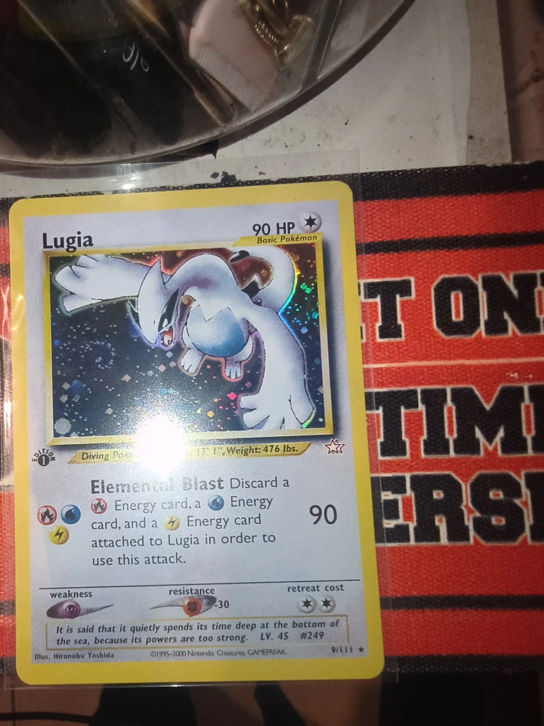 Neo Genesis 1st Edition  Pokémon TCG Lugia  Holo Rare - photo 4