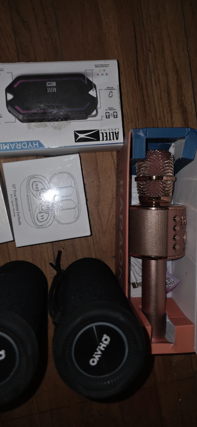 Altec Lansing Hydrami Speaker & Karaoke Mic