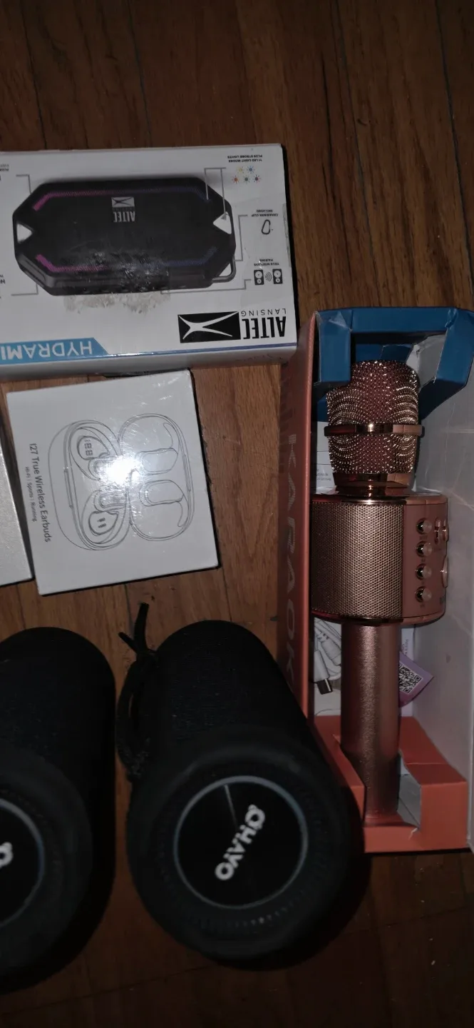 Altec Lansing Hydrami Speaker & Karaoke Mic