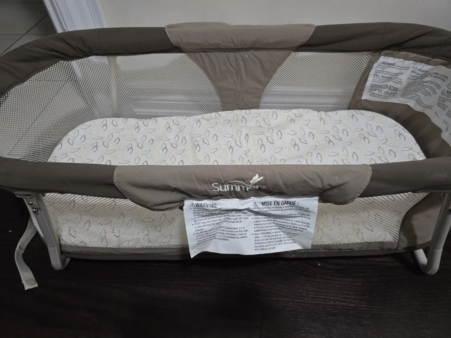 Baby bassinet image indicator(3)