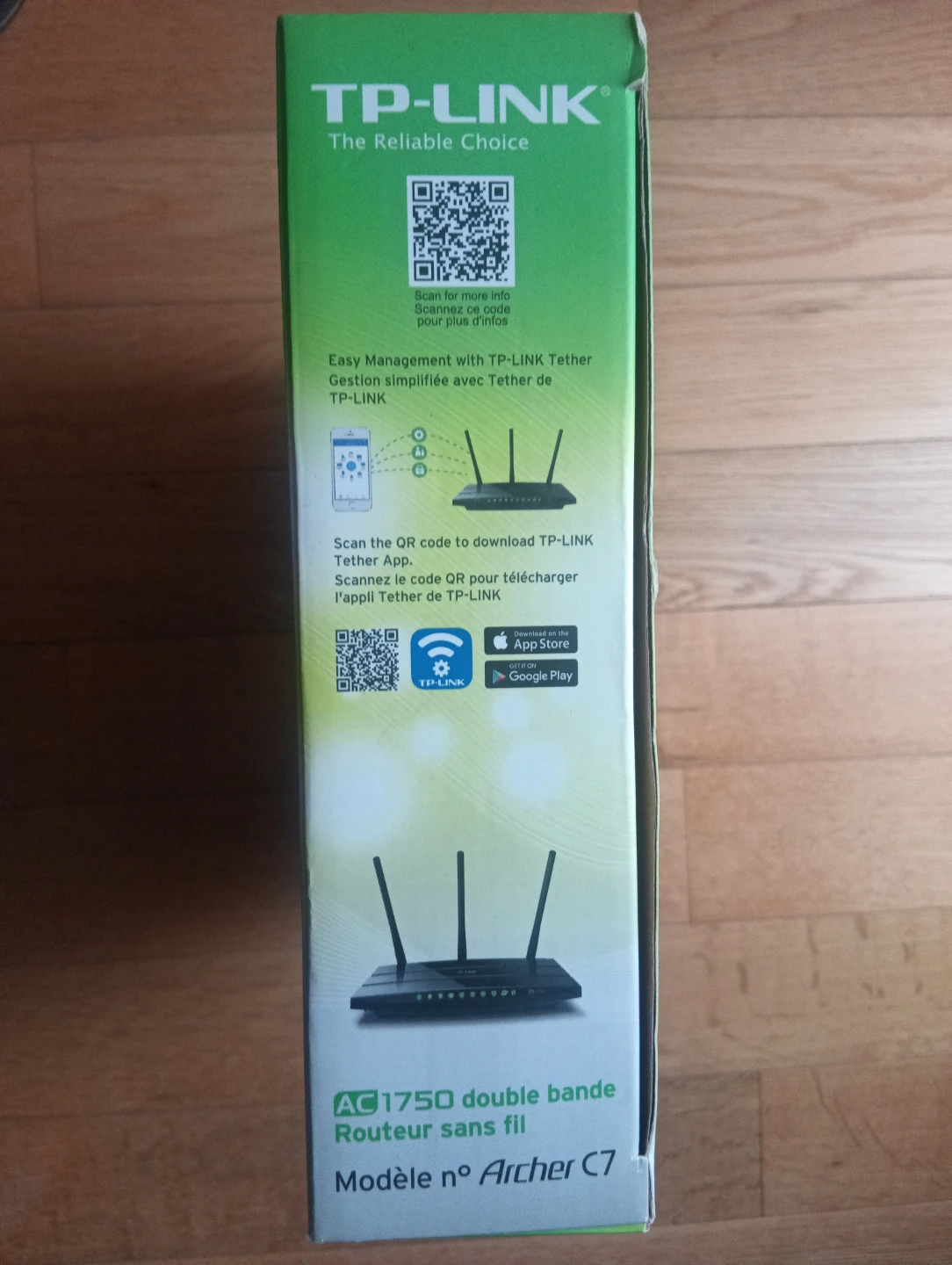 TP-Link Archer C7 AC1750 Dual Band Wireless Router - New - photo 3
