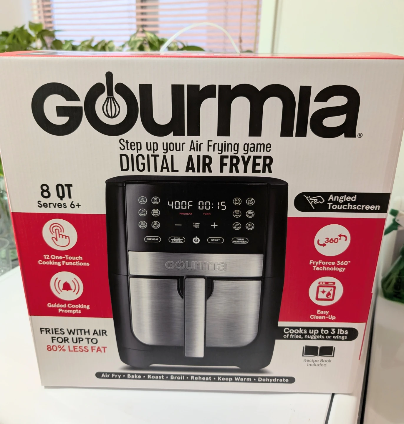 Gourmia 8QT Digital Air Fryer - Brand New!