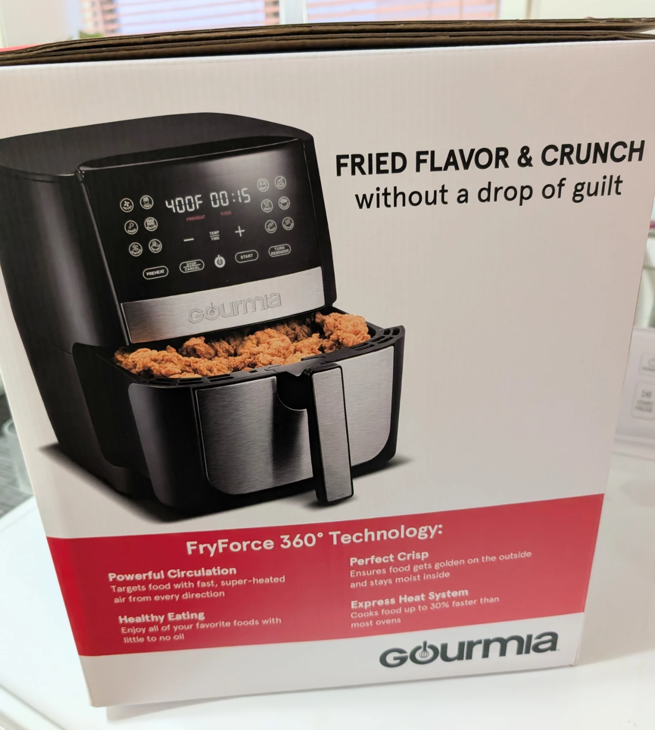 Gourmia 8QT Digital Air Fryer - Brand New! - photo 4