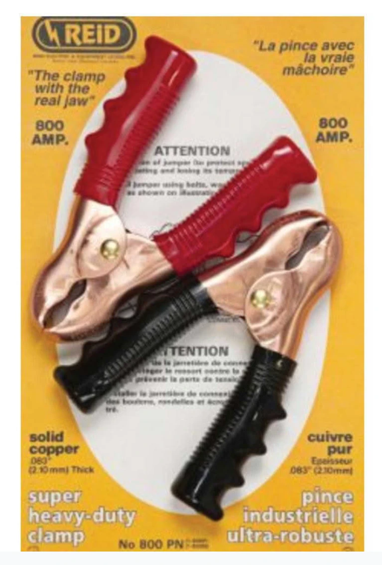 Reid Electric 800PN Heavy Duty Jumper Clamps - photo 2