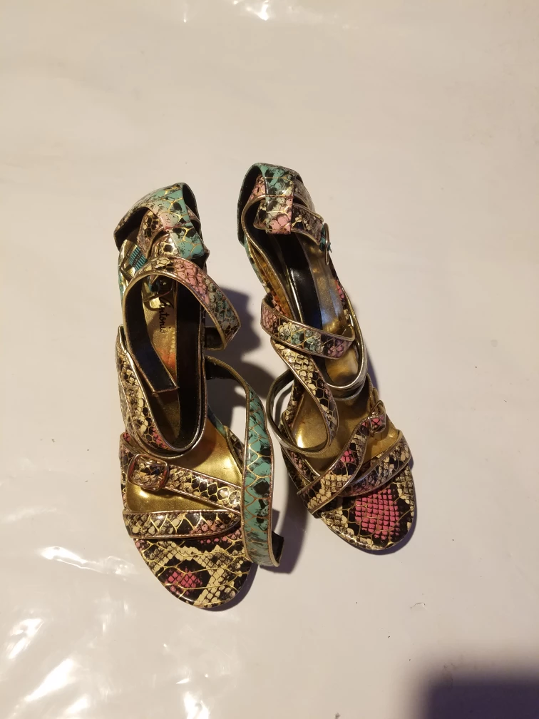Michael Antonio Green Heels - Size 9