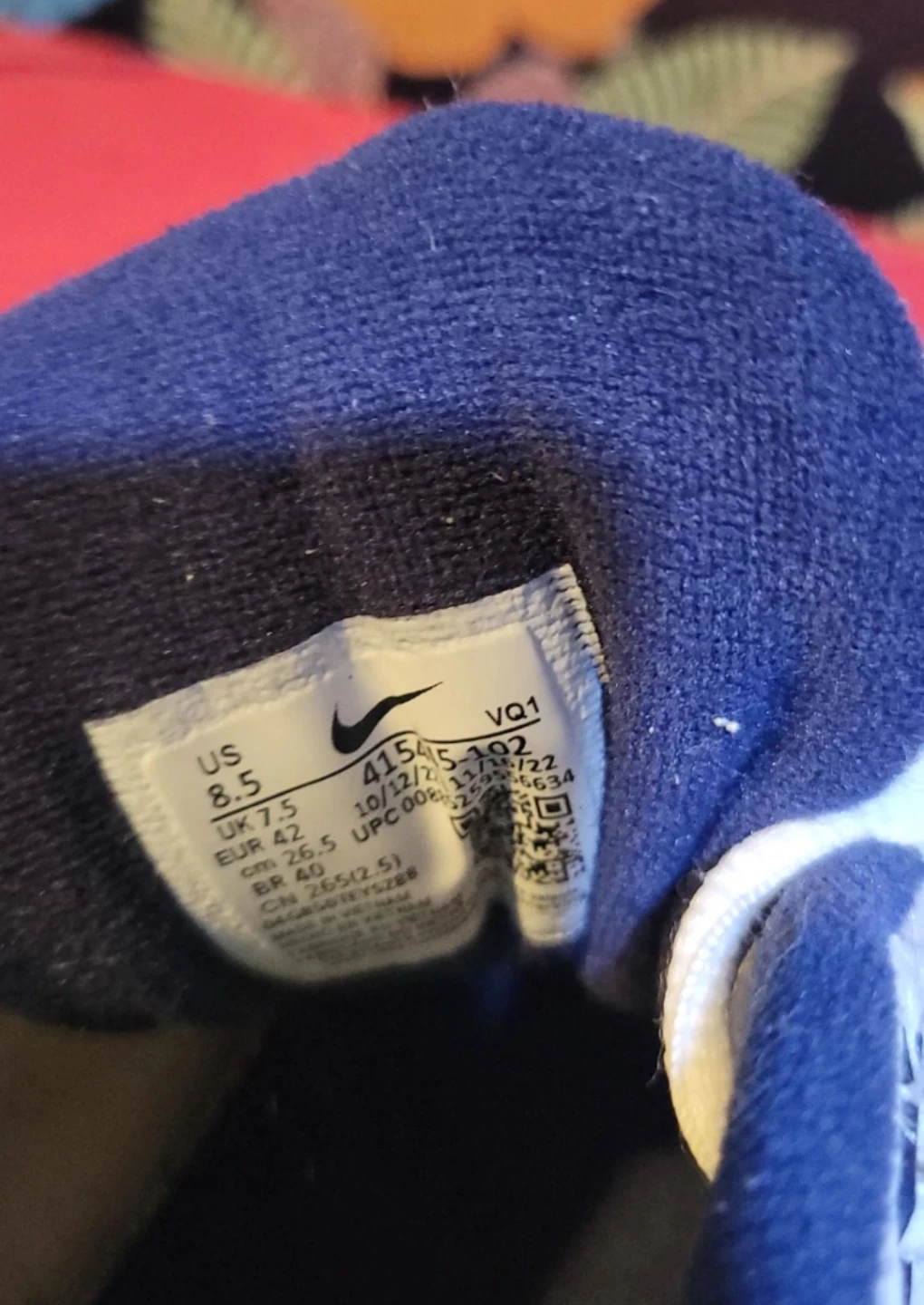 Nike Air Monarch IV White/Navy US 8.5 - photo 5