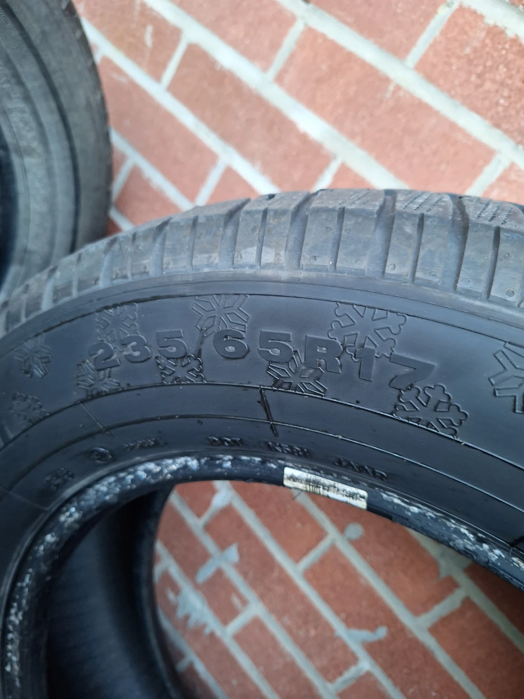 Tires 17 and 16