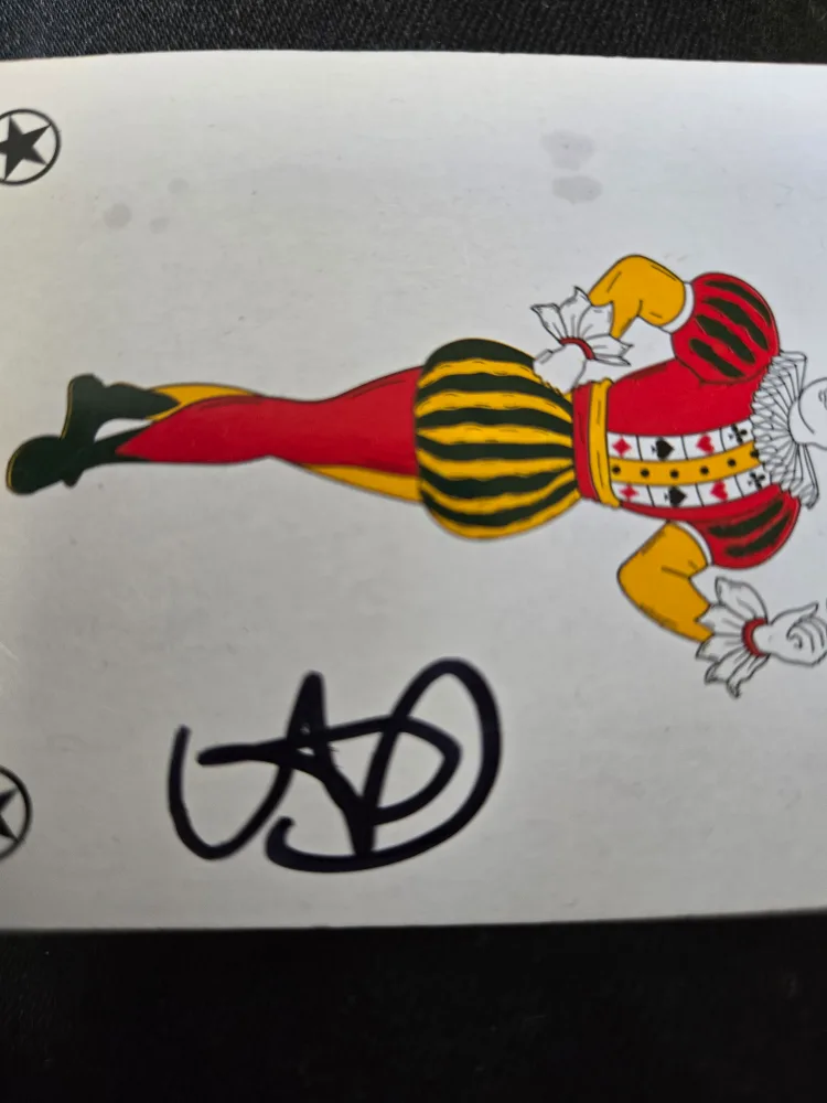 A famous person's audigraph