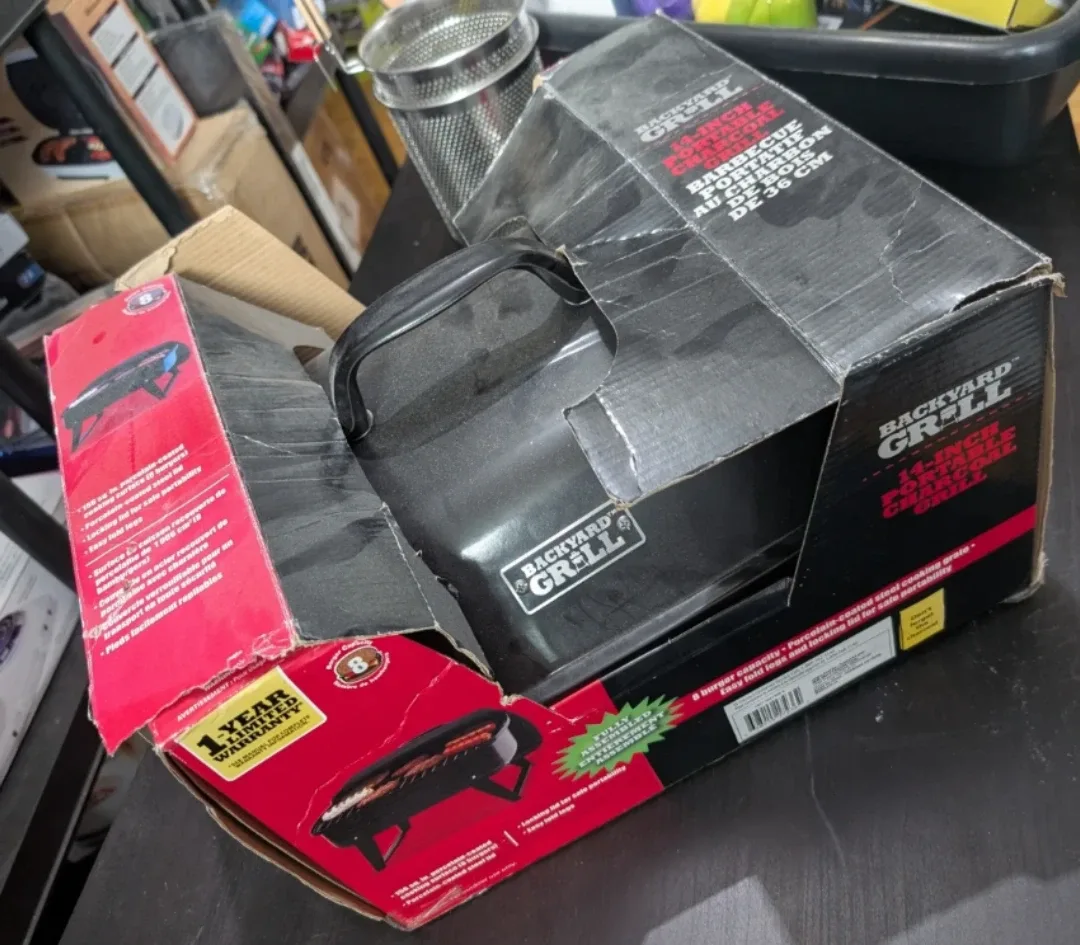 BRAND NEW Backyard Grill 14-Inch Portable Charcoal Grill image indicator(2)