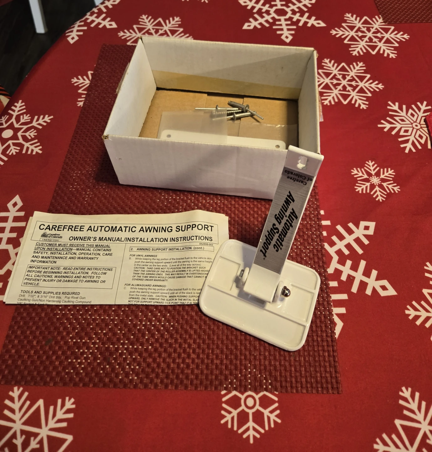 Carefree Automatic Awning Support - White - photo 4