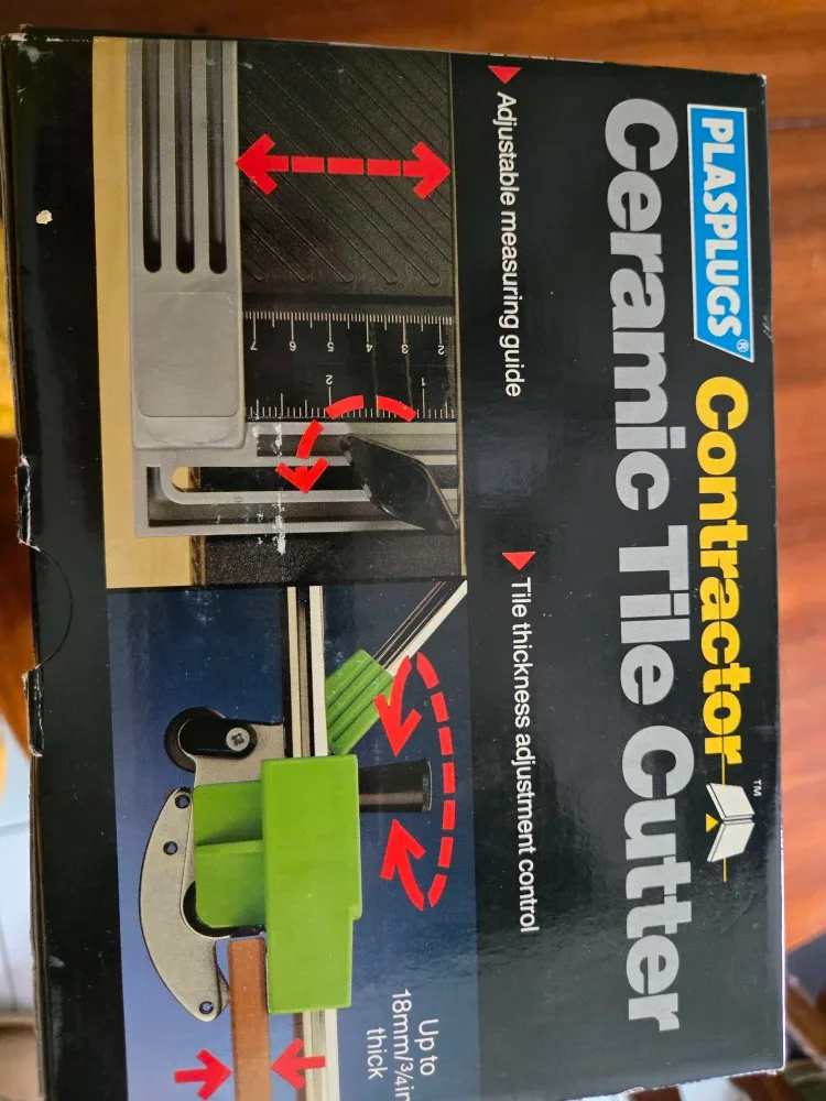 Plasplugs Contractor Ceramic Tile Cutter image indicator(2)