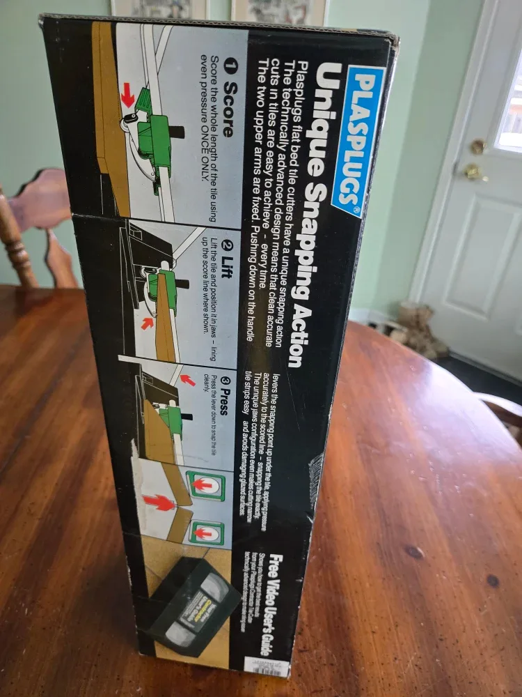 Plasplugs Contractor Ceramic Tile Cutter image indicator(3)