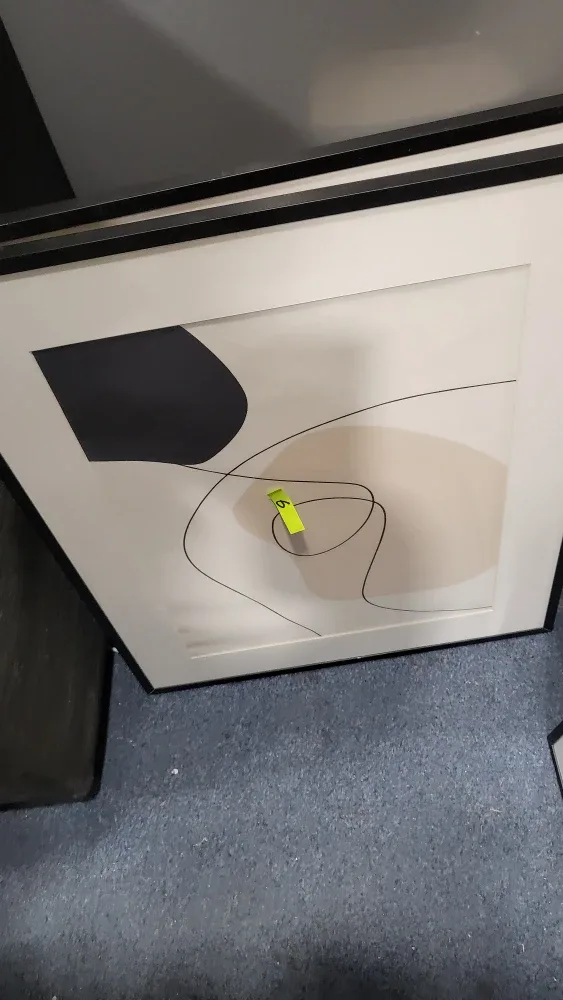 Set of 3 Framed Abstract Art Prints image indicator(4)