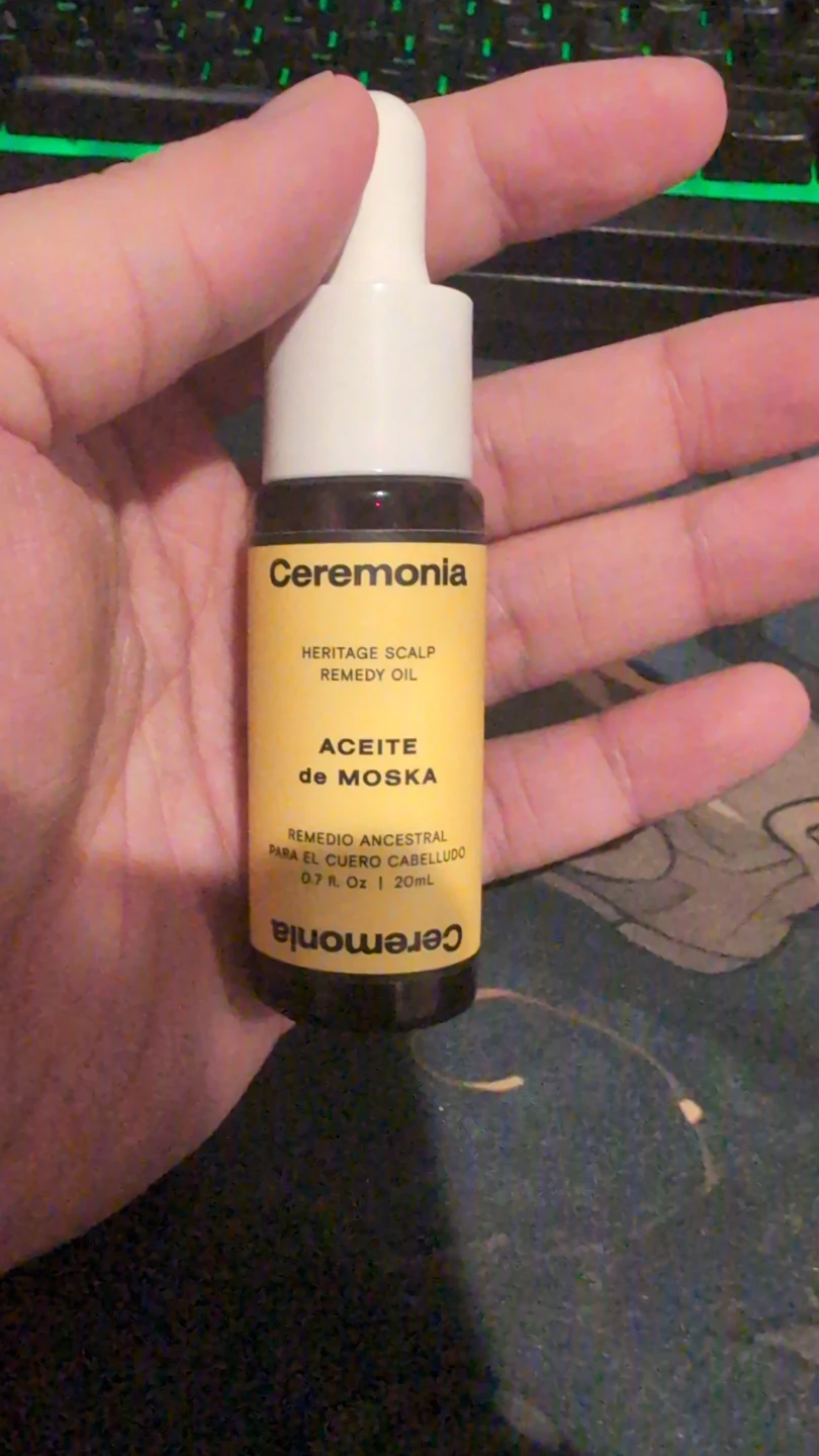 (New & Never USED) Ceremonia Heritage Scalp Remedy Oil - 20ml