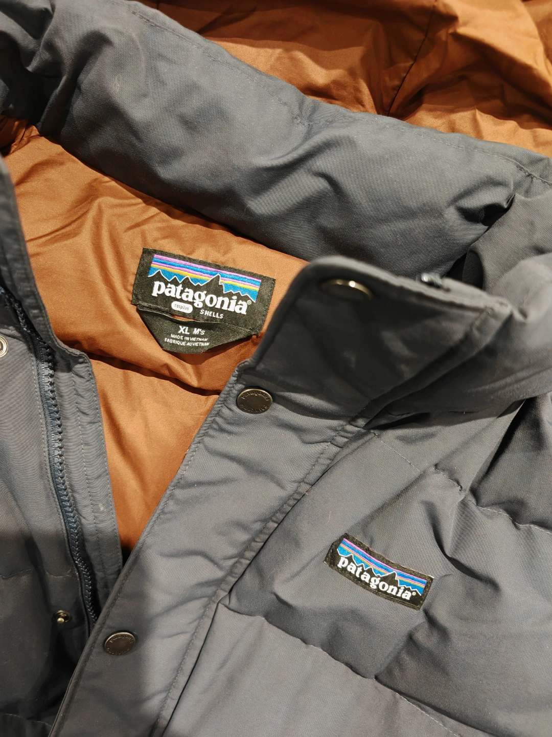 Patagonia Netplus Shell Down Parka Jacket Men XL in Grey - photo 2