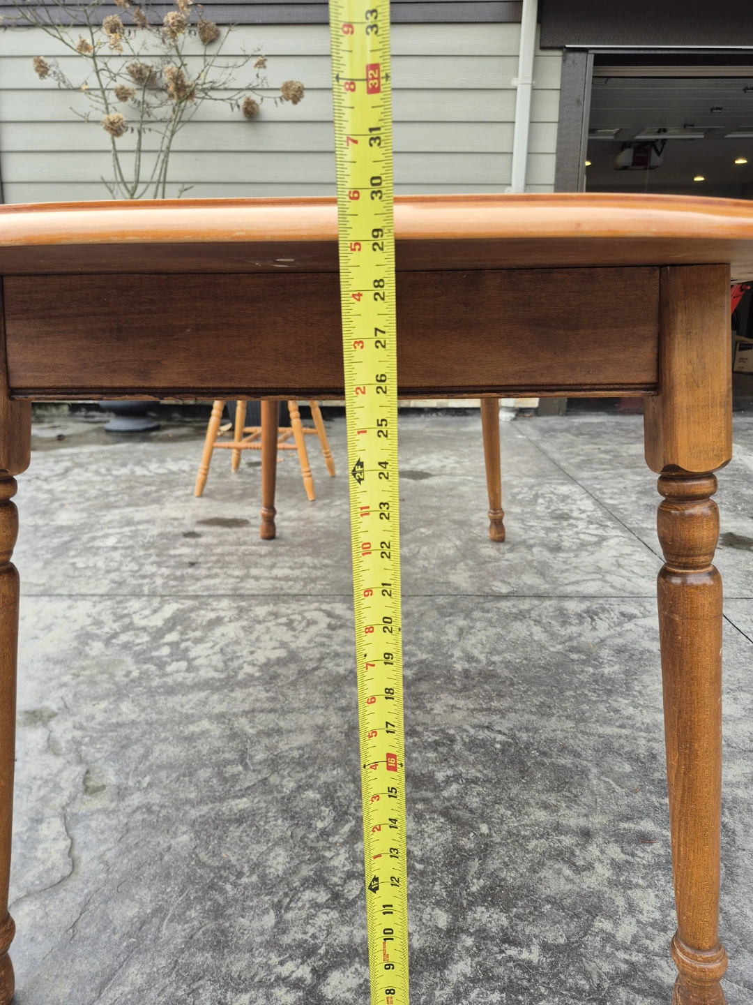 Wooden Extendable Dining Table - photo 2