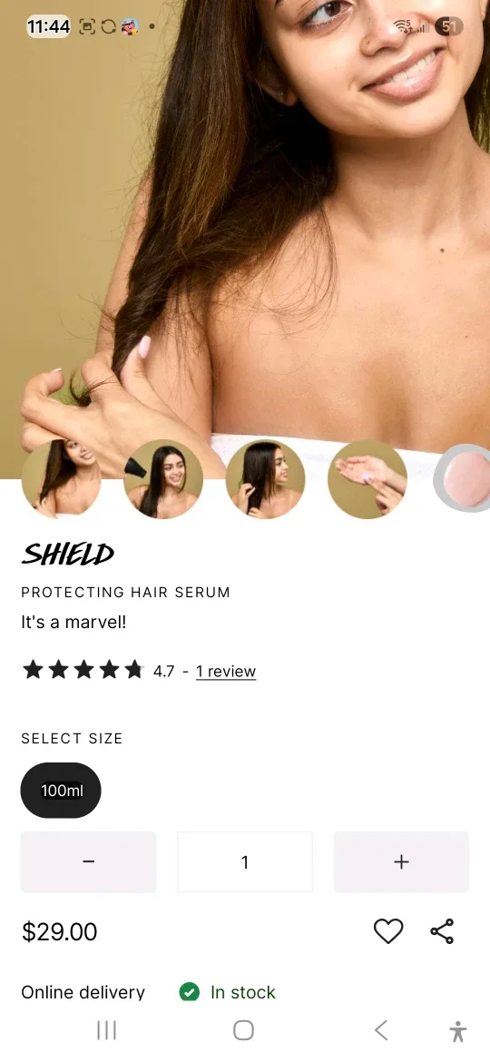 Shield Protecting Hair Serum 100ml
