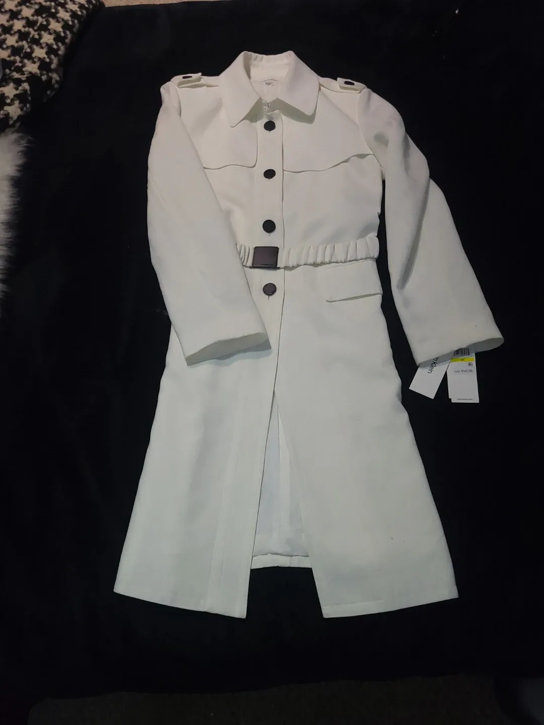 Calvin Klein LuxLong Blazer  Size M - New