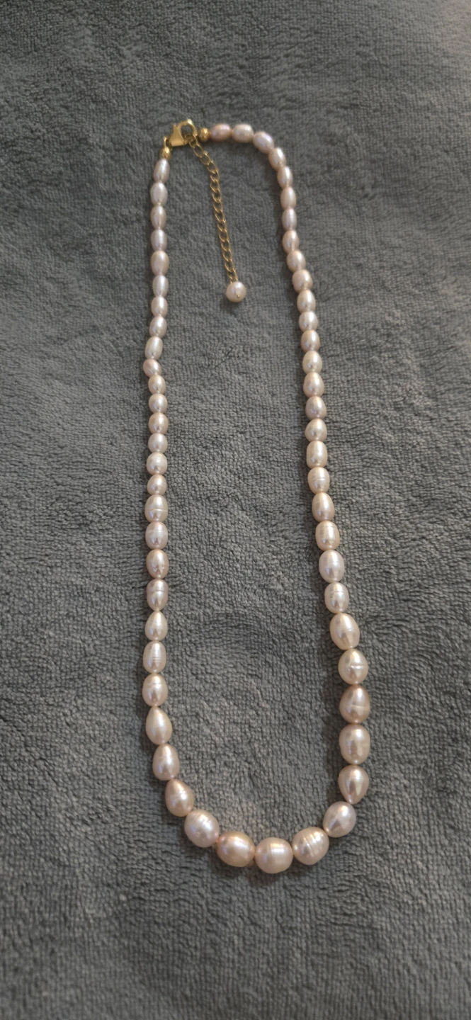 Freshwater Pearl Necklace 18" - photo 2